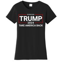 Donald Trump 2024 Take America Back Election - The Return Women's T-Shirt