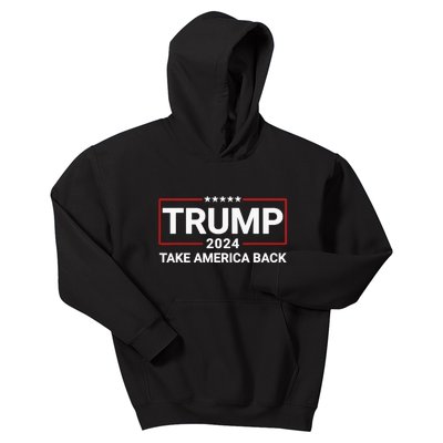 Donald Trump 2024 Take America Back Election - The Return Kids Hoodie