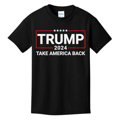 Donald Trump 2024 Take America Back Election - The Return Kids T-Shirt