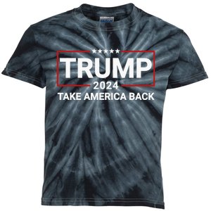 Donald Trump 2024 Take America Back Election - The Return Kids Tie-Dye T-Shirt