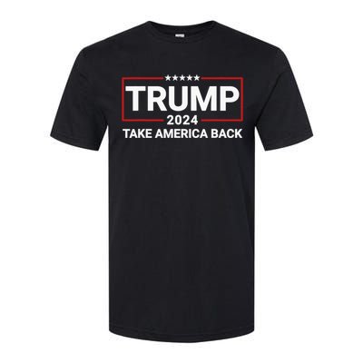 Donald Trump 2024 Take America Back Election - The Return Softstyle CVC T-Shirt