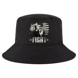 Donald Trump 2024 Fight Fight Fight Donald Trump Fist Pump Cool Comfort Performance Bucket Hat