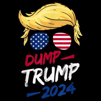 Dump Trump 2024 Funny Support Trump Election The Return T-Shirt