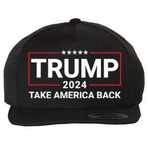 Donald Trump 2024 Take America Back Election The Return 7625 Wool Snapback Cap