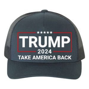 Donald Trump 2024 Take America Back Election The Return 7625 Yupoong Adult 5-Panel Trucker Hat