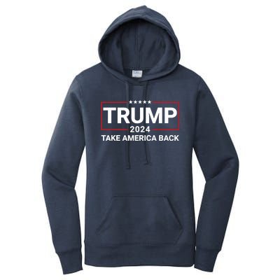 Donald Trump 2024 Take America Back Election The Return 7625 Women's Pullover Hoodie