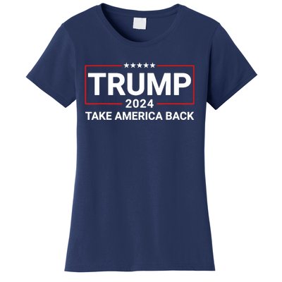 Donald Trump 2024 Take America Back Election The Return 7625 Women's T-Shirt