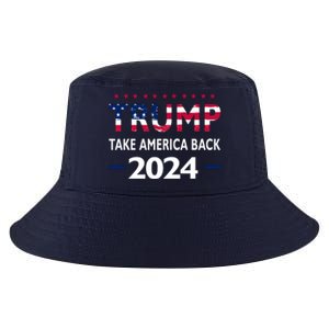 Donald Trump 2024 Take America Back Election The Return Cool Comfort Performance Bucket Hat