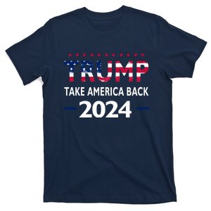 Donald Trump 2024 Take America Back Election The Return T-Shirt