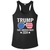 Donald Trump 2024 Take America Back Donald Trump 2024 Ladies PosiCharge Competitor Racerback Tank