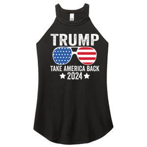 Donald Trump 2024 Take America Back Donald Trump 2024 Women's Perfect Tri Rocker Tank