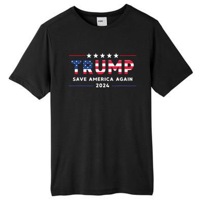 Donald Trump 2024 Take America Back Election The Return Tall Fusion ChromaSoft Performance T-Shirt