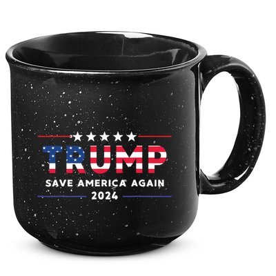 Donald Trump 2024 Take America Back Election The Return 15oz Campfire Ceramic Mug