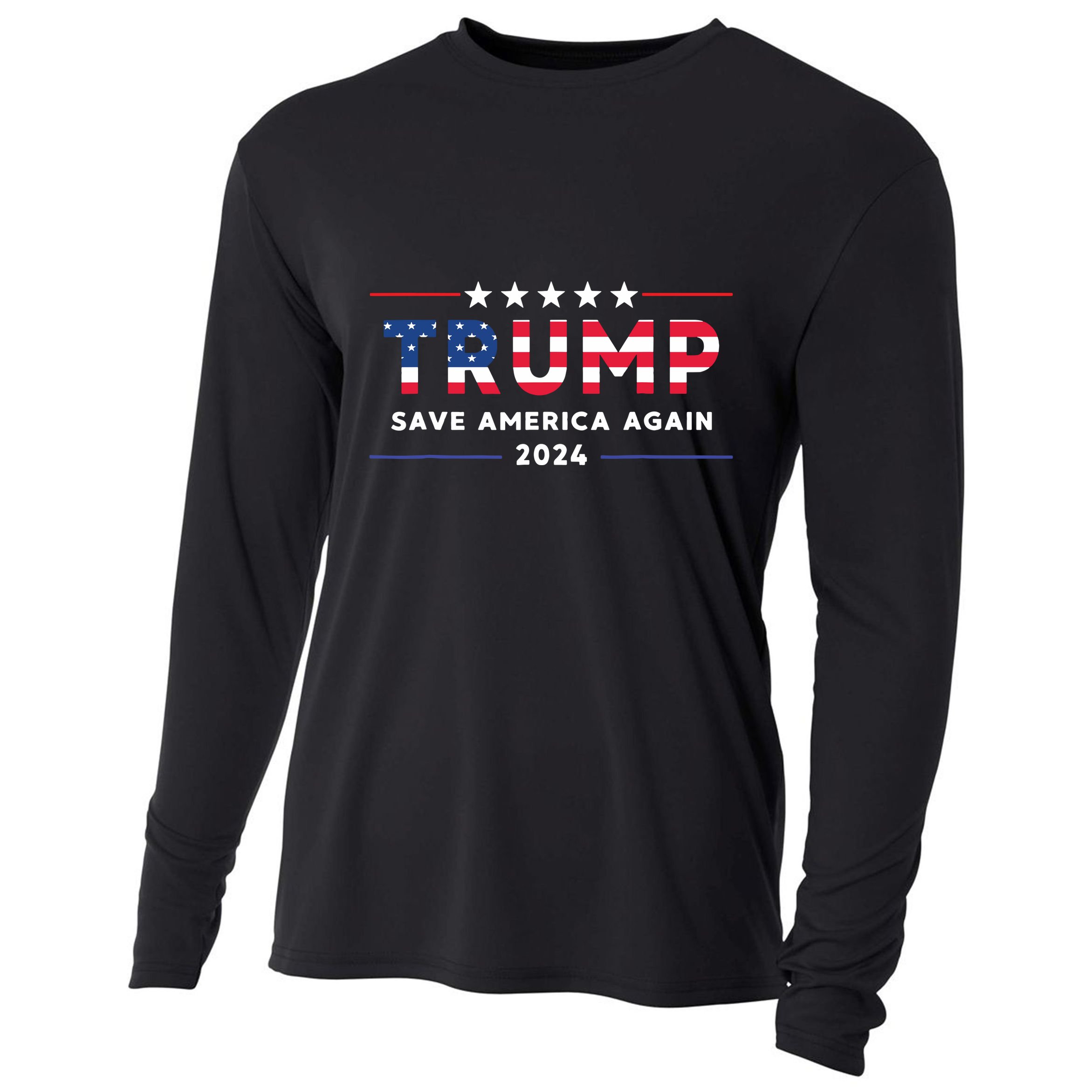 Donald Trump 2024 Take America Back Election The Return Cooling Performance Long Sleeve Crew