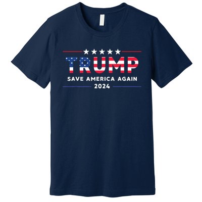 Donald Trump 2024 Take America Back Election The Return Premium T-Shirt