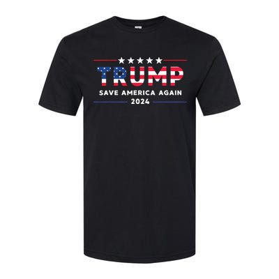 Donald Trump 2024 Take America Back Election The Return Softstyle CVC T-Shirt