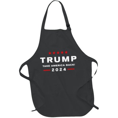 Donald Trump 2024 Take America Back Election The Return Apron