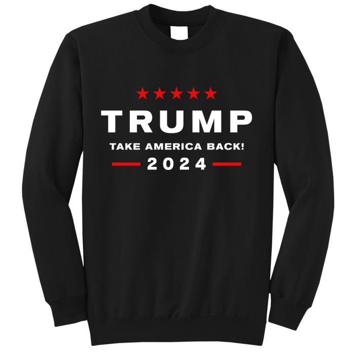 Donald Trump 2024 Take America Back Election The Return Sweatshirt