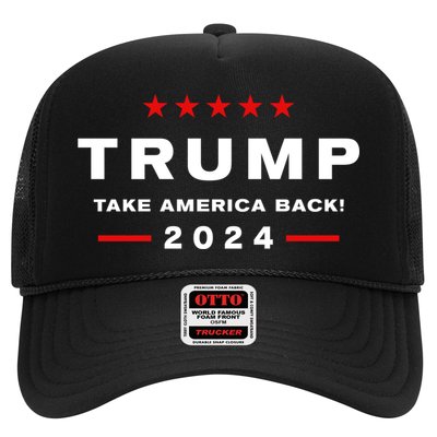 Donald Trump 2024 Take America Back Election The Return Trucker Hat