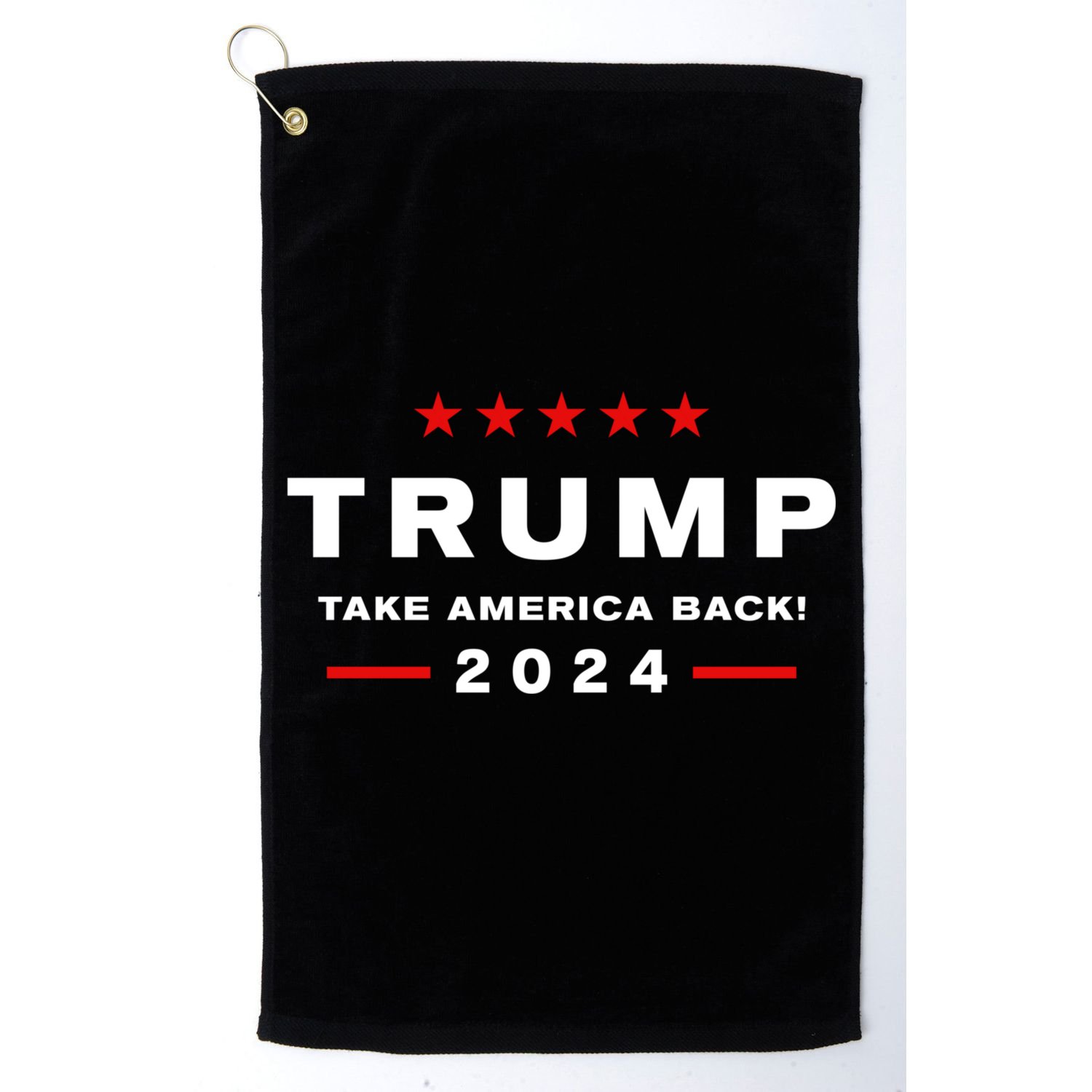 Donald Trump 2024 Take America Back Election The Return Golf Towel