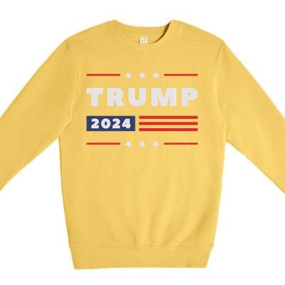 Donald Trump 2024 Election Pro Trump Premium Crewneck Sweatshirt