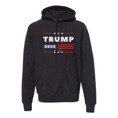 Donald Trump 2024 Election Pro Trump Premium Hoodie