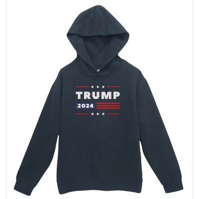 Donald Trump 2024 Election Pro Trump Urban Pullover Hoodie