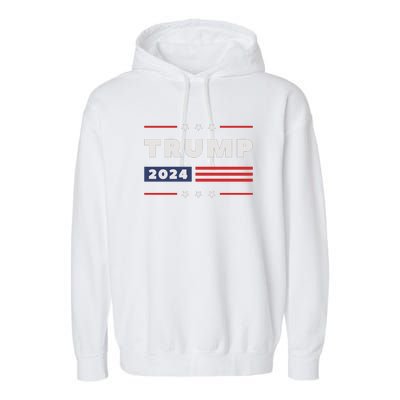 Donald Trump 2024 Election Pro Trump Garment-Dyed Fleece Hoodie