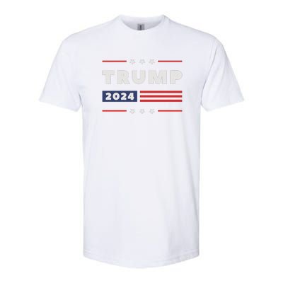 Donald Trump 2024 Election Pro Trump Softstyle CVC T-Shirt