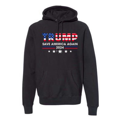 Donald Trump 2024 Take America Back Election The Return Premium Hoodie