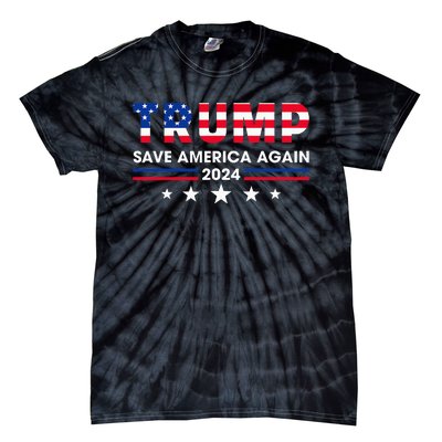 Donald Trump 2024 Take America Back Election The Return Tie-Dye T-Shirt