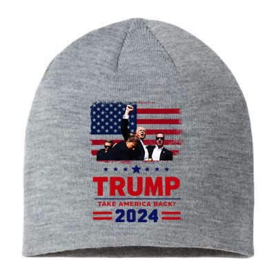 Donald Trump 2024 Survived Shot At Election Rally Sustainable Beanie