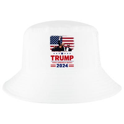 Donald Trump 2024 Survived Shot At Election Rally Cool Comfort Performance Bucket Hat