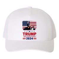 Donald Trump 2024 Survived Shot At Election Rally Yupoong Adult 5-Panel Trucker Hat