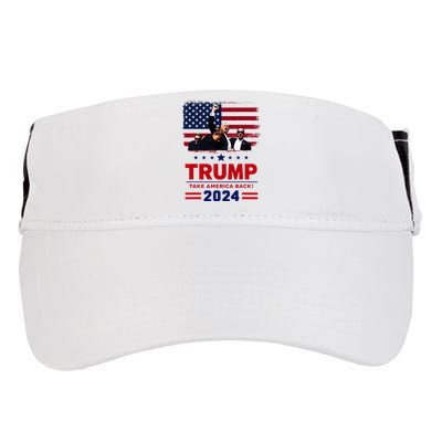 Donald Trump 2024 Survived Shot At Election Rally Adult Drive Performance Visor