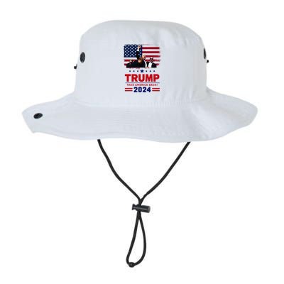 Donald Trump 2024 Survived Shot At Election Rally Legacy Cool Fit Booney Bucket Hat