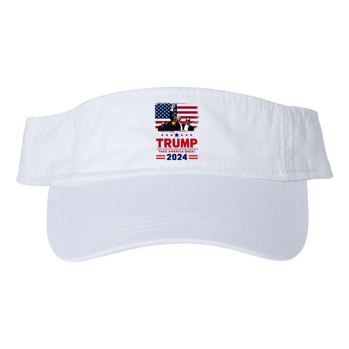 Donald Trump 2024 Survived Shot At Election Rally Valucap Bio-Washed Visor