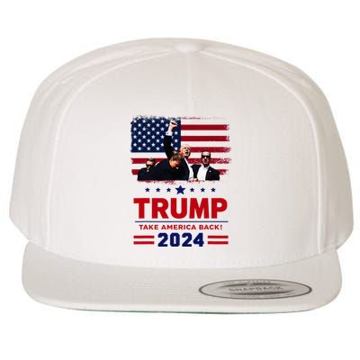 Donald Trump 2024 Survived Shot At Election Rally Wool Snapback Cap