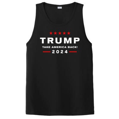 Donald Trump 2024 Take America Back Election The Return PosiCharge Competitor Tank