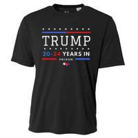 Donald Trump 20 24 Years In Prison Cooling Performance Crew T-Shirt