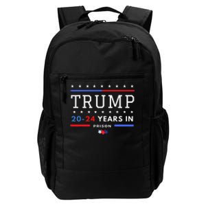 Donald Trump 20 24 Years In Prison Daily Commute Backpack