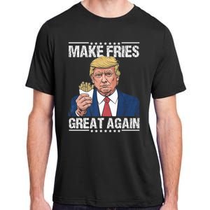 Donald Trump 2024 French Fry Make French Fries Great Again Adult ChromaSoft Performance T-Shirt