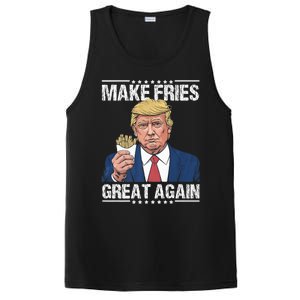 Donald Trump 2024 French Fry Make French Fries Great Again PosiCharge Competitor Tank