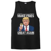 Donald Trump 2024 French Fry Make French Fries Great Again PosiCharge Competitor Tank