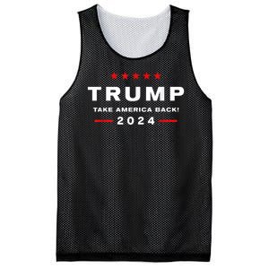 Donald Trump 2024 Take America Back Election The Return Mesh Reversible Basketball Jersey Tank