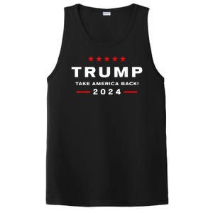 Donald Trump 2024 Take America Back Election The Return PosiCharge Competitor Tank