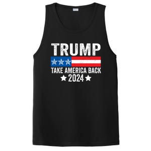 Donald Trump 2024 Take America Back Donald Trump 2024 PosiCharge Competitor Tank