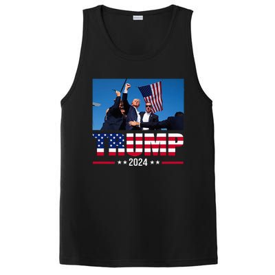 Donald Trump 2024 Survived Shot At Election Rally Trump 2024 PosiCharge Competitor Tank