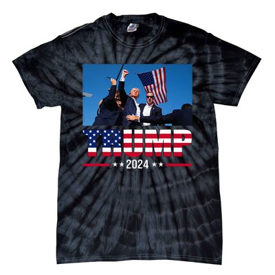 Donald Trump 2024 Survived Shot At Election Rally Trump 2024 Tie-Dye T-Shirt