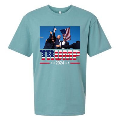 Donald Trump 2024 Survived Shot At Election Rally Trump 2024 Sueded Cloud Jersey T-Shirt